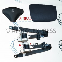 Airbag (set) Peugeot 107 voor 3-deurs, hatchback BJ: 2008-2012