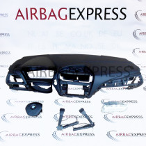 Airbag (set) BMW 1-serie voor 3-deurs, hatchback BJ: 2012-2015, Sportstuurwiel, Navigatiesysteem Business - Professional, Met centerspeaker