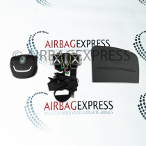 Airbag (set) Skoda Fabia voor 5-deurs, hatchback BJ: 2010-2015