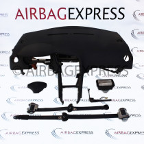 Airbag (set) Peugeot 5008 voor 5-deurs, mpv BJ: 2009-2013, Zonder Projectiedisplay, Zonder Centrale Luidspreker