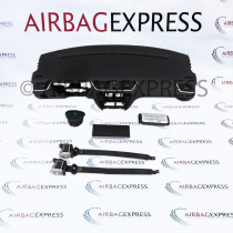Airbag set Octavia Combi voor 5-deurs, stationwagon BJ: 2013-heden, Met Centrale Luidspreker