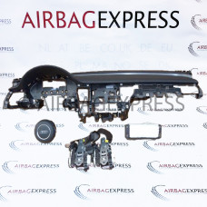 Airbag (set) Audi A8 voor 4-deurs, sedan BJ: 2010-2013, 3-spaaks, Met Head-up display