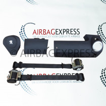 Airbag (set) Peugeot 1007 voor 3-deurs, mpv BJ: 2005-2009