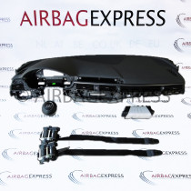 Airbag (set) Audi A4 Allroad voor 5-deurs, stationwagon BJ: 2016-heden, 3-spaaks stuurwiel, Zonder Head-up display