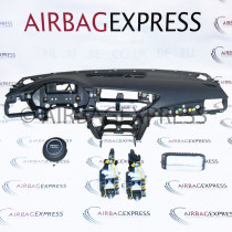 Airbag (set) Audi A7 Sportback voor 5-deurs, hatchback BJ: 2014-heden, 4-spaaks stuurwiel, Met Head-up display