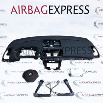 Airbag (set) BMW 1-serie cabrio voor 2-deurs, cabriolet BJ: 2008-2011, Standaard stuurwiel, Zonder navigatie