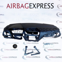 Airbag (set) BMW 1-serie voor 5-deurs, hatchback BJ: 2015-heden, M sportstuurwiel, Zonder navigatie, Zonder centerspeaker