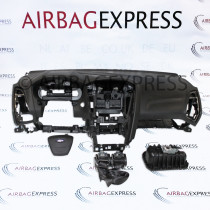Airbag (set) Ford Focus voor 5-deurs, hatchback BJ: 2014-heden, Dashboard met Startknop, Zonder centerspeaker