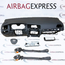 Airbag (set) Volkswagen Golf voor 5-deurs, hatchback BJ: 2012-heden, Standaard stuurwiel