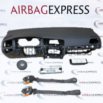 Airbag (set) Volkswagen Golf voor 5-deurs, hatchback BJ: 2012-heden, Sport stuurwiel