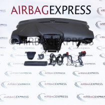 Airbag (set) Ford Mondeo Wagon voor 5-deurs, stationwagon BJ: 2007-2010, Dashboard met Startknop, Zonder centerspeaker
