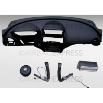 Airbag (set) Mercedes-Benz C-klasse voor 4-deurs, sedan BJ: 2011-2014, 4-spaaks stuurwiel