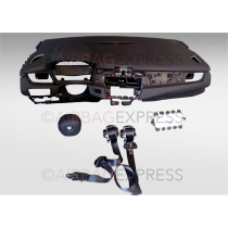 Airbag (set) Mercedes-Benz CLA-klasse Coupé voor 4-deurs, sedan BJ: 2013-2016, Sport stuurwiel, Dashboard zonder Sticksel
