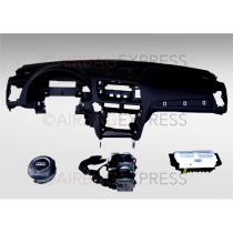 Airbag set Ibiza voor 5-deurs, hatchback BJ: 2013-2015, Met Navigatie-systeem, Zonder Mutimedia-uitrusting