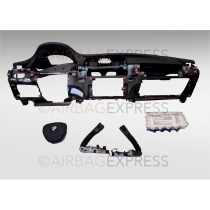 Airbag (set) Audi A6 Avant voor 5-deurs, stationwagon BJ: 2011-2014, 3-spaaks, Zonder Head-up display