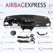 Airbag (set) Audi A6 Avant voor 5-deurs, stationwagon BJ: 2011-2014, 4-spaaks stuurwiel, Zonder Head-up display