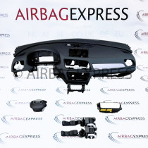 Airbag (set) Audi Q3 voor 5-deurs, suv/crossover BJ: 2015-heden, 4-spaaks stuurwiel