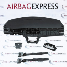 Airbag (set) Peugeot 508 voor 4-deurs, sedan BJ: 2010-2014, Met Projectiedisplay, Met Centrale Luidspreker
