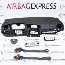 Airbag (set) Volkswagen Golf voor 5-deurs, hatchback BJ: 2012-heden, Standaard stuurwiel