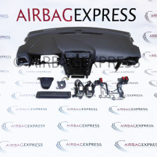 Airbag (set) Ford Mondeo voor 4-deurs, sedan BJ: 2010-2014, Dashboard zonder Startknop, Zonder centerspeaker
