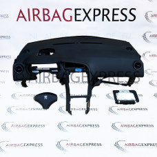 Airbag (set) Peugeot 3008 voor 5-deurs, mpv BJ: 2009-2013, Met Projectiedisplay, Met Centrale Luidspreker