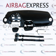 Airbag (set) Renault Clio Estate voor 5-deurs, stationwagon BJ: 2008-2009, Zonder Stuurwielbediening