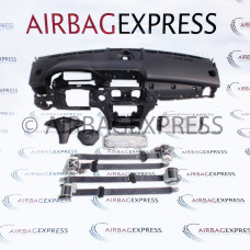 Airbag (set) Mercedes-Benz GLK-klasse voor 5-deurs, suv/crossover BJ: 2012-2015, 4-spaaks stuurwiel