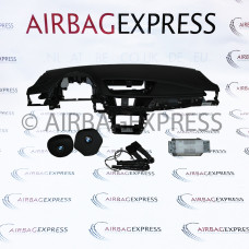 Airbag (set) BMW X1 voor 5-deurs, suv/crossover BJ: 2012-2015, Sportstuurwiel, Navigatiesysteem Business - Professional, Met Harman Kardon Soundsystem