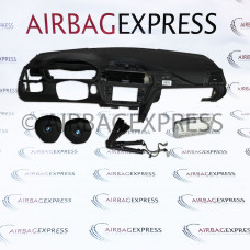 Airbag (set) BMW 3-serie Gran Tourismo voor 5-deurs, hatchback BJ: 2013-heden, Standaard stuurwiel, Navigatiesysteem Business - Professional, Met centerspeaker, Met Head-up display