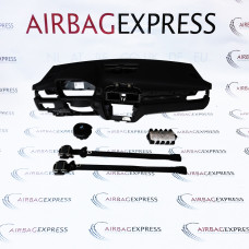 Airbag (set) BMW X1 voor 5-deurs, suv/crossover BJ: 2015-heden, M sportstuurwiel, Zonder Head-up display