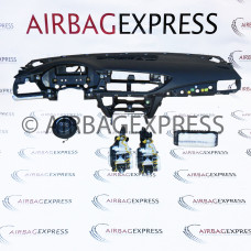 Airbag (set) Audi A7 Sportback voor 5-deurs, hatchback BJ: 2010-2014, 3-spaaks, Zonder Head-up display