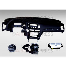 Airbag (set) Audi Q5 voor 5-deurs, suv/crossover BJ: 2012-heden, 4-spaaks stuurwiel