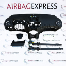 Airbag (set) Ford Fiesta voor 3-deurs, hatchback BJ: 2012-heden, Dashboard zonder Startknop