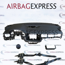 Airbag (set) Audi Q7 voor 5-deurs, suv/crossover BJ: 2015-heden, 3-spaaks, Met Head-up display