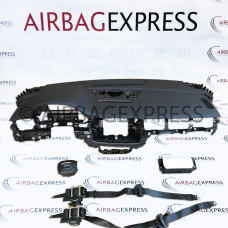 Airbag (set) Audi Q7 voor 5-deurs, suv/crossover BJ: 2015-heden, 4-spaaks stuurwiel, Met Head-up display