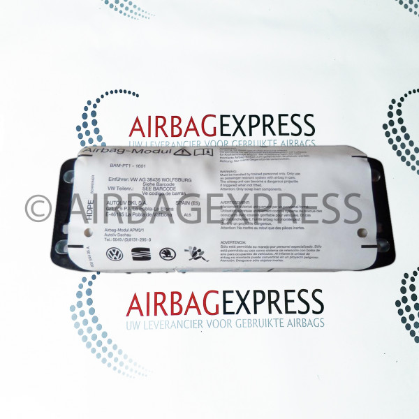 Passagiers airbag Altea FreeTrack voor 5-deurs, stationwagon BJ: 2007-2009