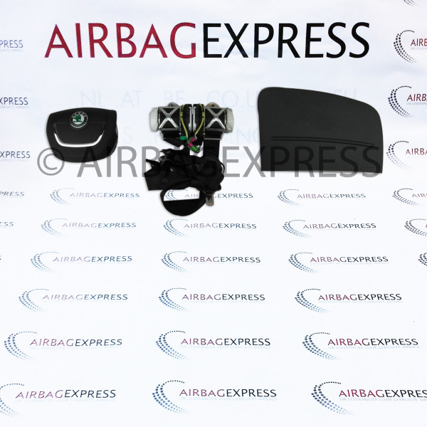 Airbag set Fabia Sedan voor 4-deurs, sedan BJ: 2001-2004