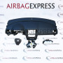 Airbag (set) Volkswagen Eos voor 2-deurs, cabriolet BJ: 2006-2011, Standaard stuurwiel