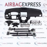 Airbag (set) Mercedes-Benz C-klasse Estate voor 5-deurs, stationwagon BJ: 2007-2011, 4-spaaks stuurwiel, Stuurwielbediening met 12 knoppen
